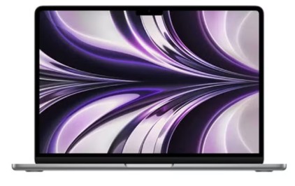 13-inch MacBook Air: Apple M2 chip with 8-core CPU and 10-core GPU, 512GB - Space Grey